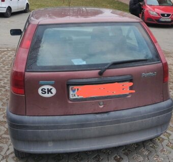 Predám pojazdné Fiat Punto. - 2