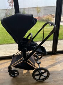 Cybex Priam Moon Black dvojkombinácia - 2