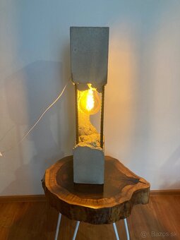 Betónova lampa (svetlo) - 2