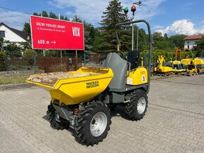 Dumper vyklapac Wacker Neuson 1001, 2018rv, 697mth - 2