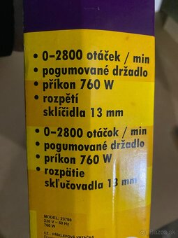 Príklepová vŕtačka 76ow Impact drill nová - 2