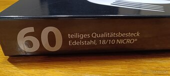 Nový, nepoužívaný značkový príbor BENDORF 60 dielna sada - 2