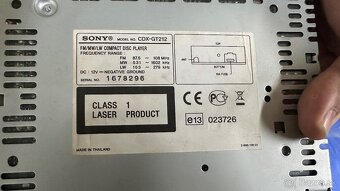 Autorádio sony a panasonic - 2