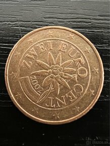 0.02 euro cent Austria 2002 - 2