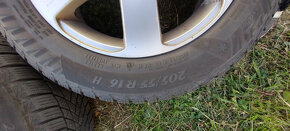 Elektróny Škoda 5x112 R16+zimné pneu Matador 205/55 R16 - 2