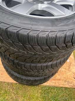 5x112 R17 DISKY ORIGINÁL AUDI,  225/55 BRIDGESTONE - 2