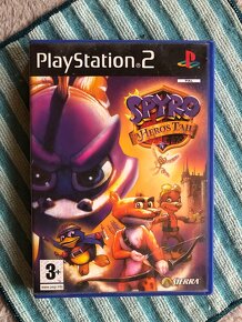 Spyro PS2 hry - A Hero’s Tail / Dawn of the Dragon - 2