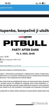 Pitbull O2 Arena Praha 18.6 2025 - 2