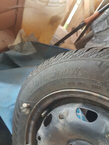 zimné pneumatiky 165/70 R14 na diskoch - 2