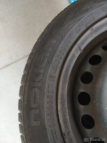 Plechove disky 5x108 R16 + 2 ks zimna pneu 195/60 R16 - 2