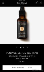 Luxusne serum na tvar Alphaserum PC 210€ - 2