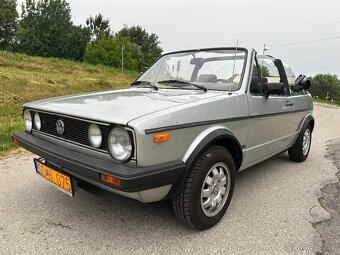 Predám Volkswagen Golf mk1 cabrio - 2