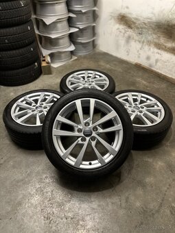 Sada kolies 5x112 R17 , 225/45/17 Audi A3 , Octavia, Golf - 2