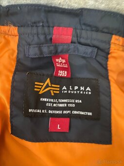 Pánska Bunda Alpha Industries vel.L - 2