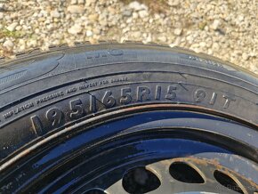 195/65r15 zimne 2 ks 5x120 bmw e36 e46 - 2