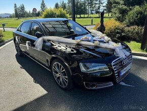 Svadobné auto AUDI A8 LONG 6,3 W12 - 2