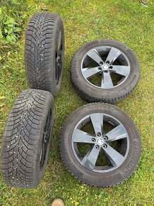 5x100 r16 195/60 r16 zimne gumy Continental - 2