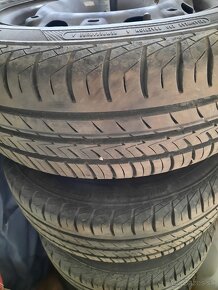 Letné pneumatiky na plech.diskoch 185/60 R14 - 2