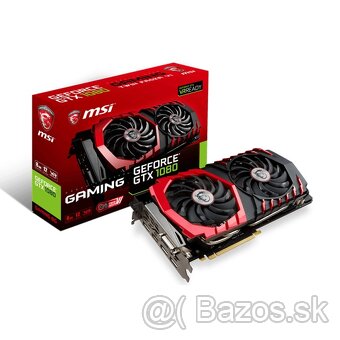 Predám grafickú kartu MSI GTX 1070 s krabicou - 2