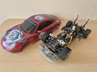 RC modely Tamiya Porsche / Mitsubishi 1/10 - 2