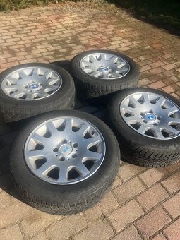 BMW E38 5x120 R16 Styling 60 + zimné pneumatiky - 2