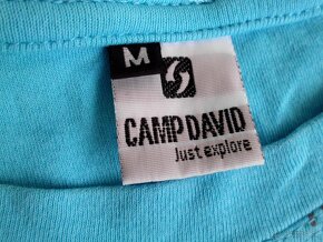 Camp David pánske slim  tričko M - 2