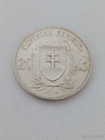Strieborne mince slovensky stat - 2