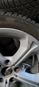 Hliníkové disky BMW X1 225/45 R18, zimné pneumatiky - 2