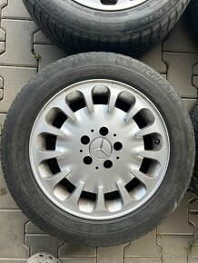 Alu disky 5x112 +225/55 R16 zimné pneu - 2