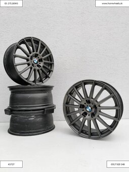 BMW 3, 5, X1, X3, X4 alu disky 5x120 R19 ET37 8J 1259 - 2