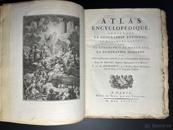 ATLAS ENCYCLOPÉDIQUE (1787) EUROPA, AZIA, AFRIKA - 2