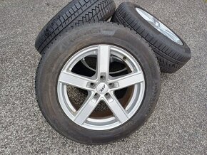 5x112 R17 ALU DISKY 215/65 R17 ZIMNÉ PNEU VW,ŠKODA, - 2