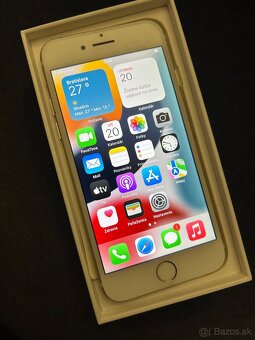 iPhone 7 128GB Gold - 100% batéria - 2