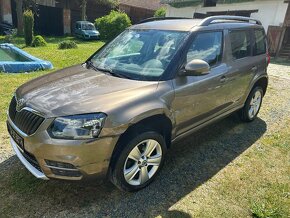 škoda yeti 2.0tdi 81kw 4x4 171000km klima esp, plně pojizdné - 2