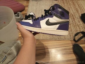 Jordan 1 hight og court polurple - 2