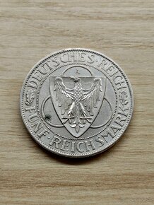 5 reichsmark 1930 A Weimarská republika - 2