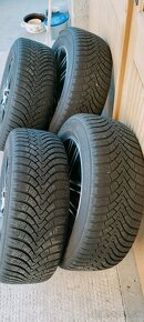 215/60R16 zimné pneu na hl.diskoch VW - 2