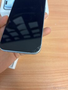 Iphone 15 128 gb 100% zdravie rozbitý - 2