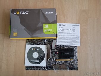 Predám plne funkčnú grafickú kartu ZOTAC GeForce GT 710 - 2