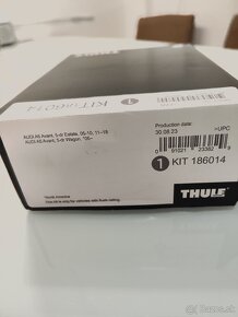 Mont. KIT Thule 6014 - Audi A6 k streš.nosičom THULE WingBar - 2