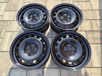 5x100 r16 plechové disky Audi, Skoda, Volkswagen - 2