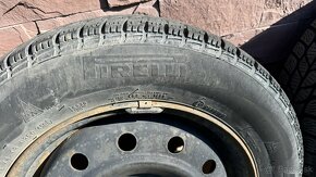 Predám plechové disky 165/70 R14 4x100 zimná sada - 2