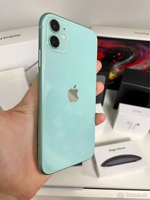 iPhone 11 Mint Green KONDICE BATERIE 100% TOP - 2