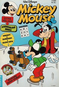 KUPIM - Mickey Mouse komplet rocnik 1995 (SK) - 2