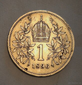 1 Koruna 1896 b.z František Jozef I. - 2