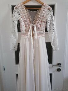 Boho svadobné šaty - 2