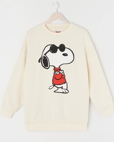 Oversize mikina Snoopy - 2