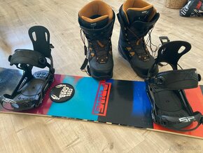 Snowboard komplet - 2