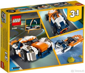 LEGO Creator 31089 - Oranžové pretekárske auto - 2