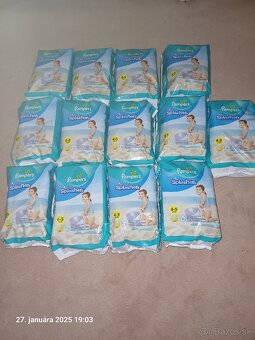 Pampers jednorazové detské nohavičky na plávanie - 2